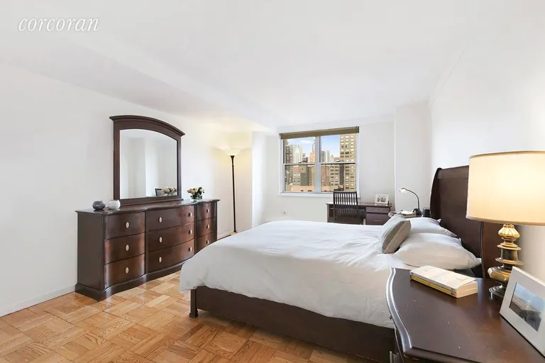New York City Real Estate | View 1175 York Avenue, 18L | master bedroom | View 3