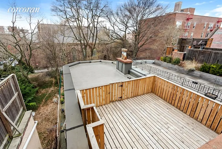 New York City Real Estate | View 52 Remsen Street, 2 | Deck off the dining room | View 6