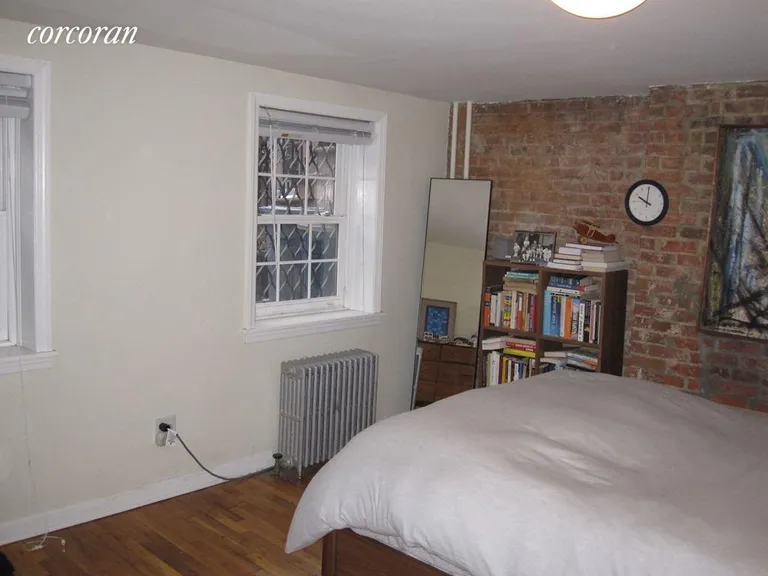 New York City Real Estate | View 433 State Street, 1 | Bedroom Gets Great Light & Has Exposed Brick Wall | View 4
