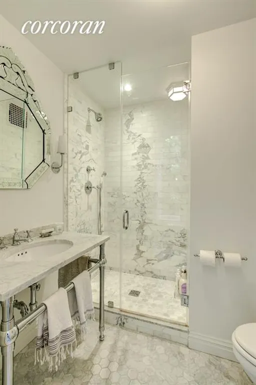 New York City Real Estate | View 25 Remsen Street, 4 | En Suite Master Bath | View 19