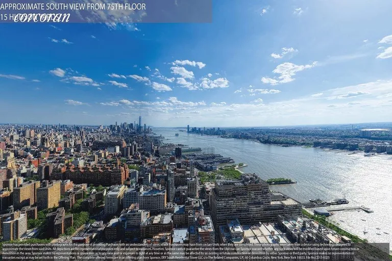 New York City Real Estate | View 15 Hudson Yards, 72A | 3 Beds, 3 Baths | View 1