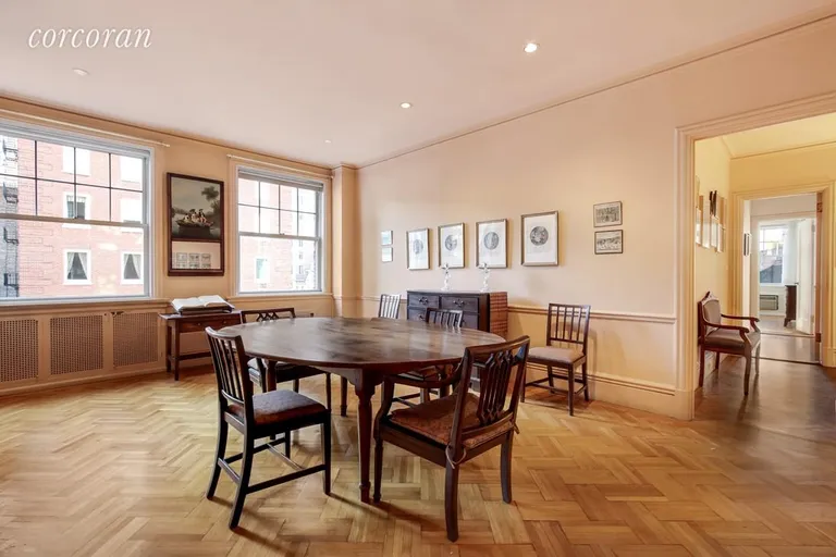 New York City Real Estate | View 31 East 79th Street, 6E | sun flooded dining room | View 3