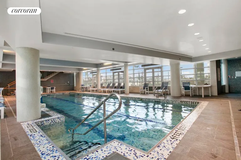 New York City Real Estate | View 2 Northside Piers, 7D | Swimming Pool | View 4