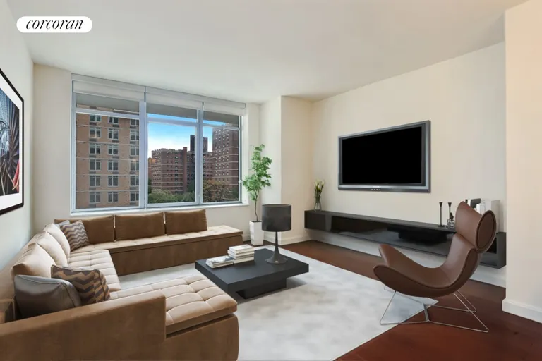 New York City Real Estate | View 81 Fleet Place, 6Q | 1 Bed, 1 Bath | View 1