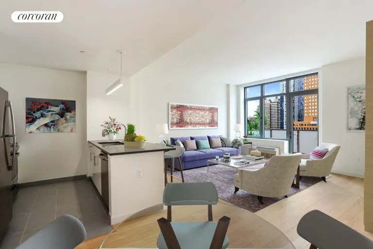 New York City Real Estate | View 180 Myrtle Avenue, 4J | 1 Bed, 1 Bath | View 1