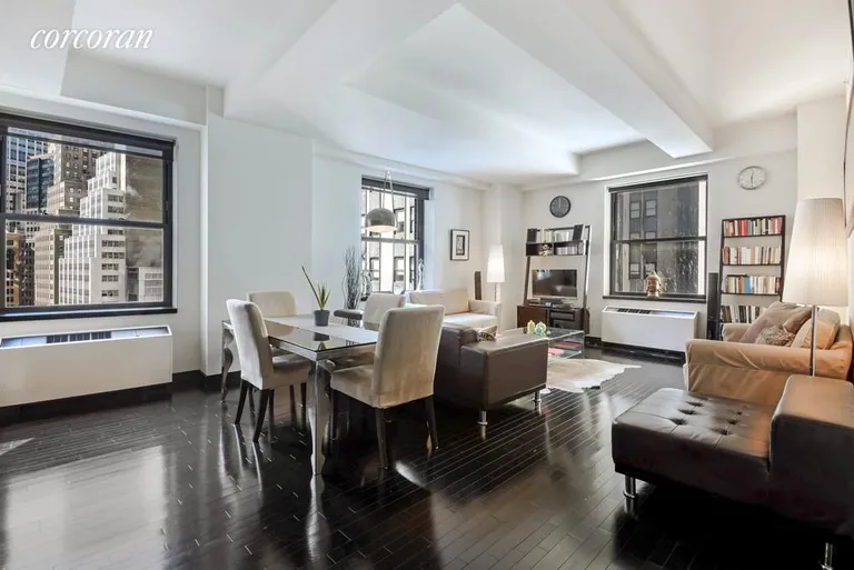 New York City Real Estate | View 20 Pine Street, 1608 | 1 Bed, 1 Bath | View 1