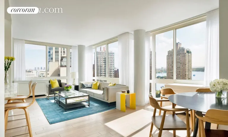 New York City Real Estate | View 389 East 89th Street, 25C | 2 Beds, 2 Baths | View 1