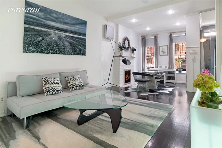 New York City Real Estate | View 374 Douglass Street | Parlor living/entertaining area | View 4