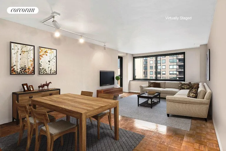 New York City Real Estate | View 531 Main Street, 909 | 2 Beds, 2 Baths | View 1
