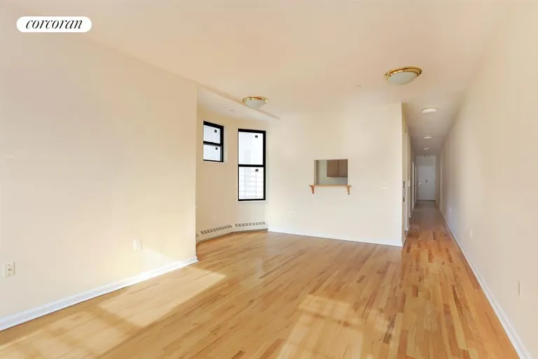 New York City Real Estate | View 133 West 140th Street, 24 | Living Room / Dining Room | View 8