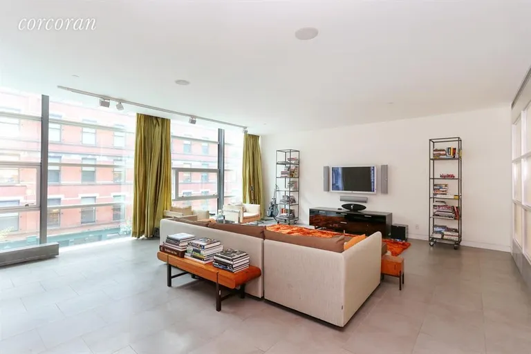 New York City Real Estate | View 497 Greenwich Street, 3A | Living Room | View 2