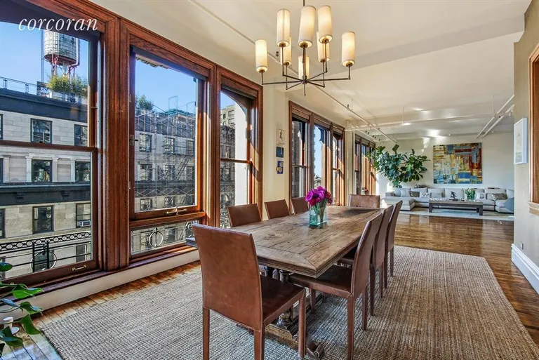 New York City Real Estate | View 684 Broadway, 9E | Open and Expansive Dining Area | View 2