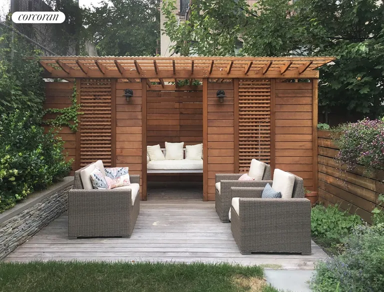 New York City Real Estate | View 369 Park Place | Outdoor Living Room | View 17