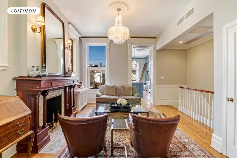 New York City Real Estate | View 369 Park Place | Parlor Living Room | View 3