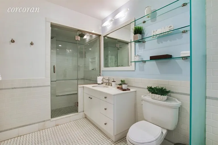 New York City Real Estate | View 241 West 23rd Street, 6B | Master Bathroom | View 8