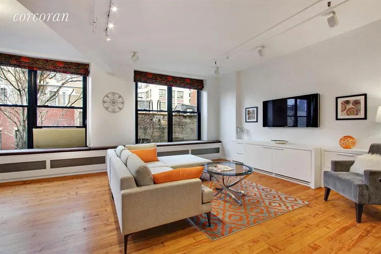 New York City Real Estate | View 241 West 23rd Street, 6B | Living Room | View 2
