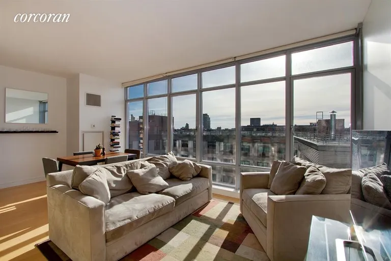 New York City Real Estate | View 1 NORTHSIDE PIERS, 8F | 1 Bath | View 1
