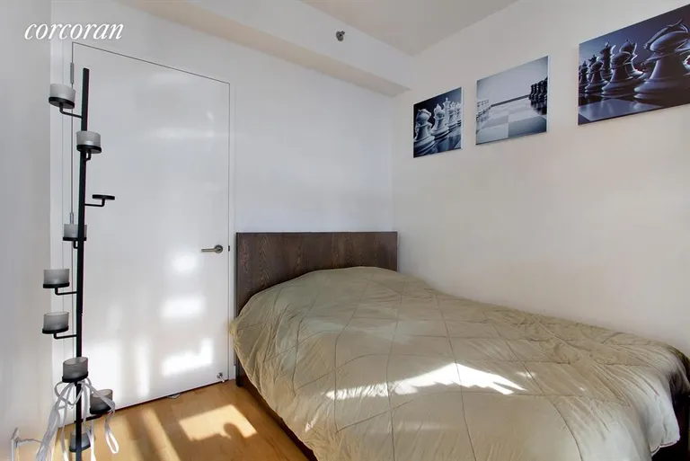 New York City Real Estate | View 1 NORTHSIDE PIERS, 8F | Bedroom | View 4