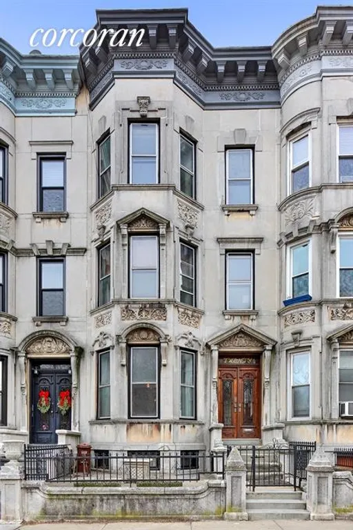 New York City Real Estate | View 20 Prospect Park SW | Stunning Limestone Facade | View 4