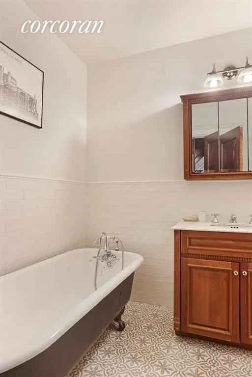 New York City Real Estate | View 20 Prospect Park SW | Renovated Bathroom with Moroccan Tiles | View 15