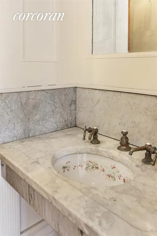 New York City Real Estate | View 20 Prospect Park SW | Original Marble Shaving Sinks in Dressing Rooms | View 12