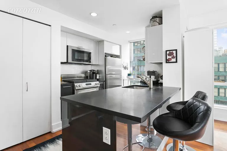 New York City Real Estate | View 350 West 42Nd Street, 21K | Kitchen | View 2