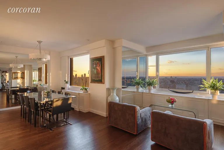 New York City Real Estate | View 45 East 89th Street, 40EFG | Sunset | View 12
