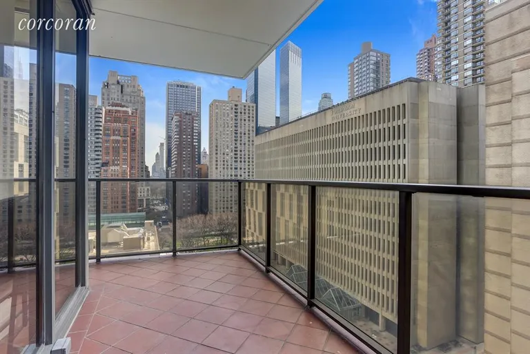 New York City Real Estate | View 161 West 61st Street, 14G | Balcony  | View 4