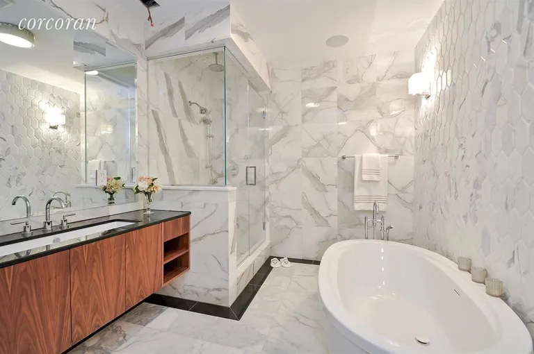 New York City Real Estate | View 122 East 101st Street | Master Bathroom | View 6