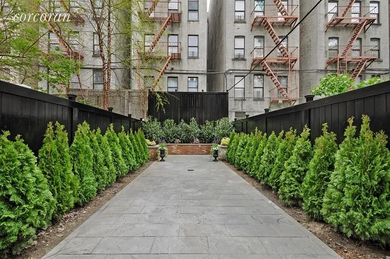 New York City Real Estate | View 122 East 101st Street | Back Patio | View 16