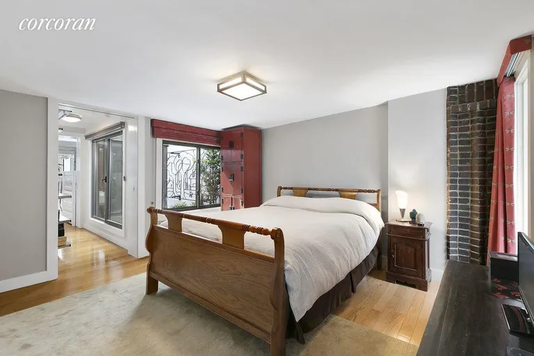 New York City Real Estate | View 260 West 22nd Street, PH4 | Master Bedroom with Balcony | View 5