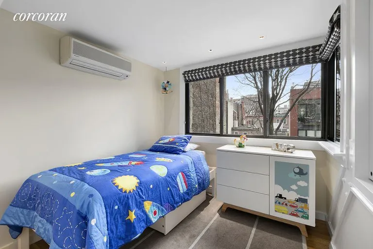 New York City Real Estate | View 260 West 22nd Street, PH4 | Bedroom with Townhouse Garden Views | View 6