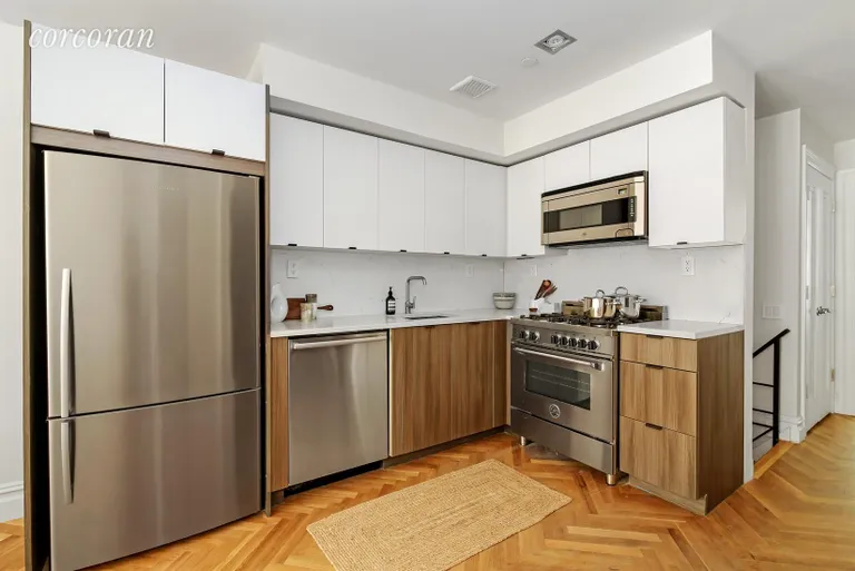 New York City Real Estate | View 347 Gates Avenue, 1 | Kitchen with Full Sized Appliances | View 2
