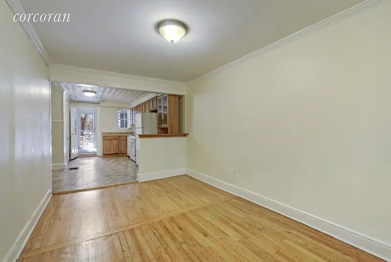 New York City Real Estate | View 32 Prospect Place, Garden | Dining area | View 5