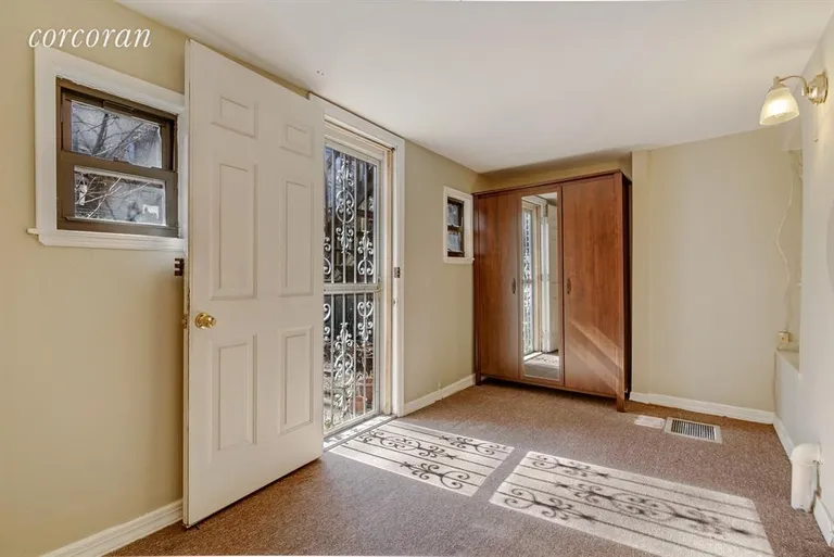 New York City Real Estate | View 32 Prospect Place, Garden | Quiet back bedroom | View 6