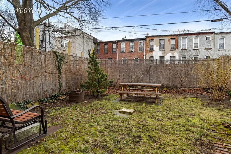 New York City Real Estate | View 31 Covert Street, 1 | Your very own backyard! | View 6