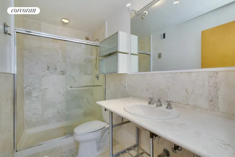 New York City Real Estate | View 535 Dean Street, 904 | Master Bathroom | View 4
