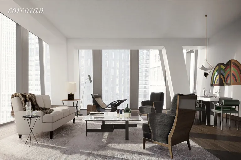 New York City Real Estate | View 53 West 53rd Street, 16D | 1 Bed, 1 Bath | View 1