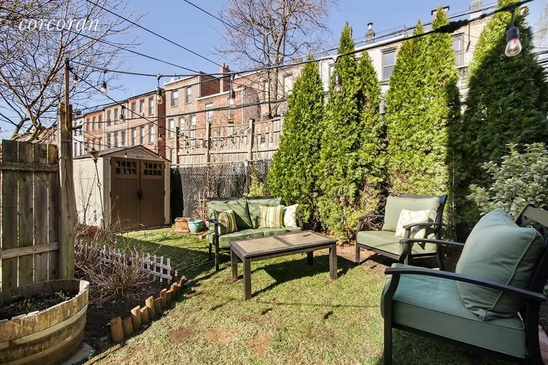 New York City Real Estate | View 153 Lincoln Place, 1D | Back Yard | View 9