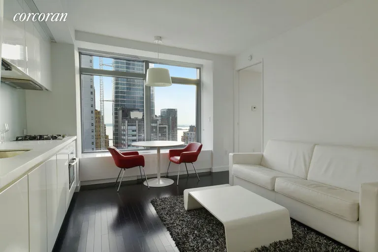 New York City Real Estate | View 123 Washington Street, 30H | 1 Bed, 1 Bath | View 1