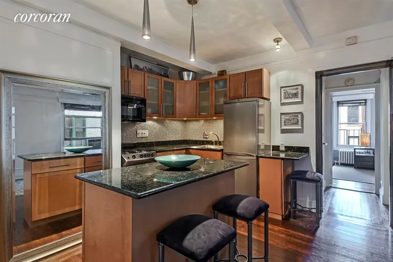 New York City Real Estate | View 325 West 45th Street, 515 | Stainless Steel Appliances & Granite Countertops | View 2