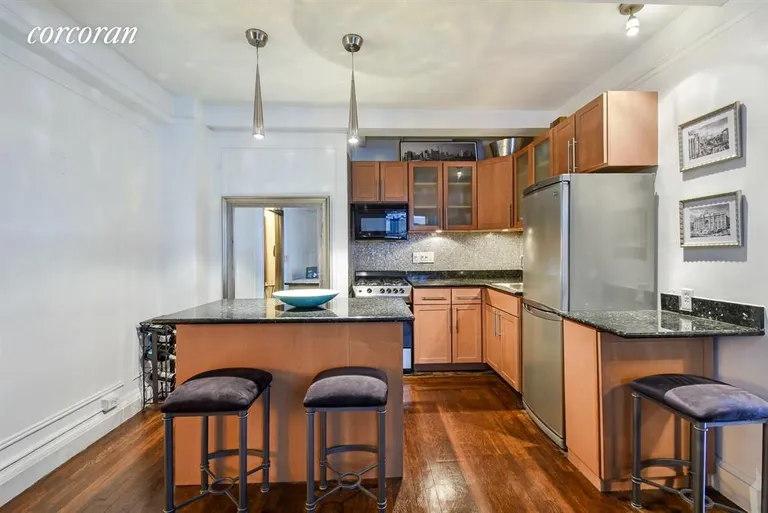 New York City Real Estate | View 325 West 45th Street, 515 | Large Island Makes Entertaing Easy  | View 3