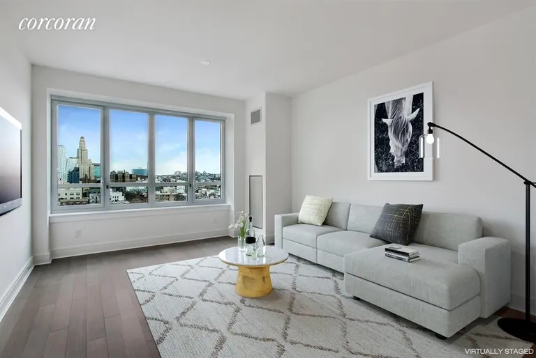 New York City Real Estate | View 265 State Street, 1105 | Well sized living room with wide open views | View 2