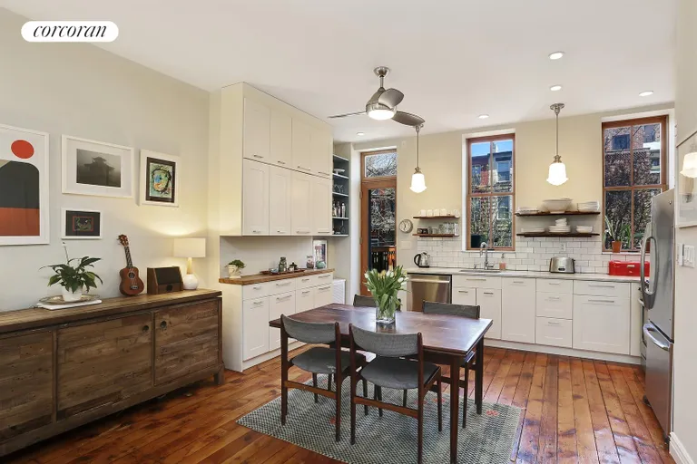 New York City Real Estate | View 421 10th Street | Kitchen and Dining Area | View 3