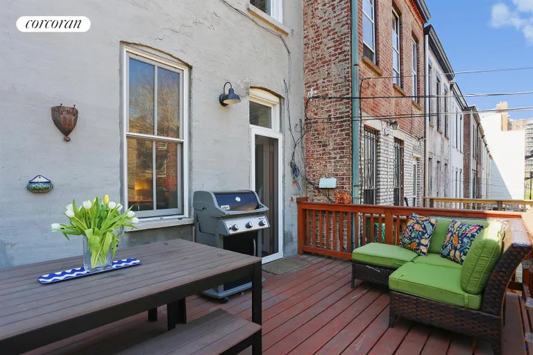 New York City Real Estate | View 421 10th Street | Deck | View 5