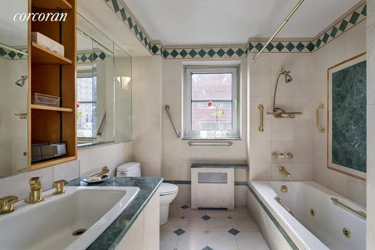 New York City Real Estate | View 20 Sutton Place South, 20A | Master Bathroom | View 10