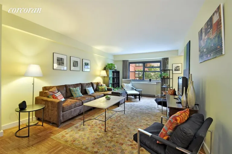 New York City Real Estate | View 225 Adams Street, 2C | Living Room | View 2