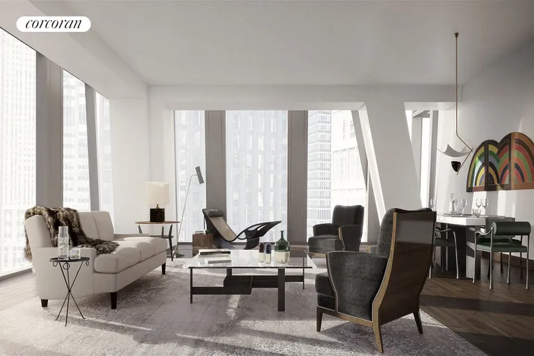 New York City Real Estate | View 53 West 53rd Street, 35B | 2 Beds, 2 Baths | View 1