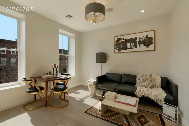 New York City Real Estate | View 453 Putnam Avenue, 2 | Open Living/Dining Room | View 3