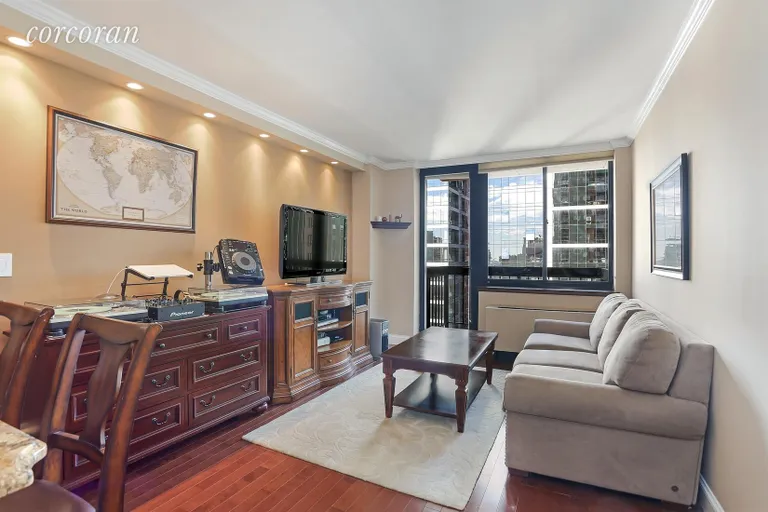 New York City Real Estate | View 250 East 40th Street, 34A | Living Room | View 2
